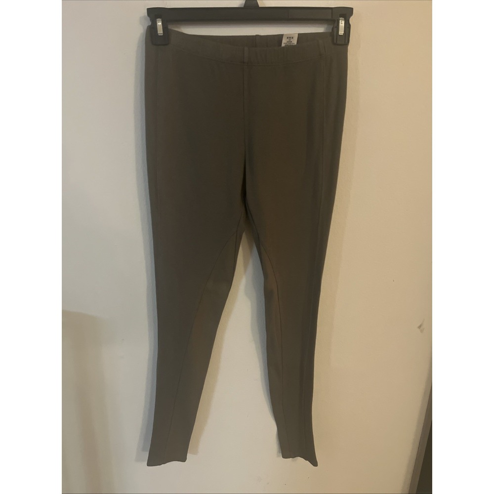 SPLENDID Olive Green Pull On Leggings Size M Cotton Spandex